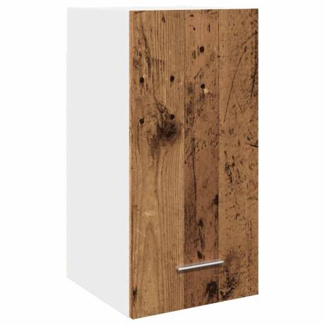 vidaXL Hangkast 30x31x60 cm bewerkt hout oud houtkleurig afbeelding2 - 1