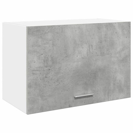vidaXL Hangkast 60x31x40 cm spaanplaat betongrijs afbeelding2 - 1