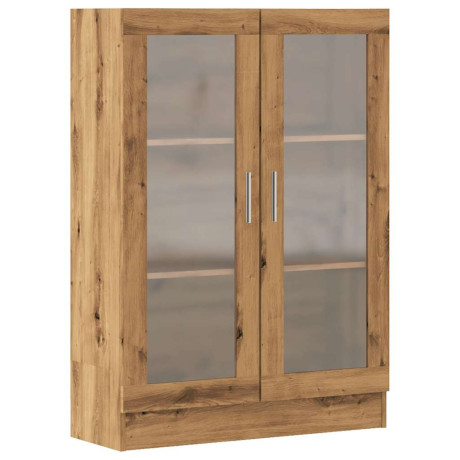 vidaXL Boekenkast 82,5x30,5x115 cm bewerkt hout artisanaal eikenkleur afbeelding2 - 1