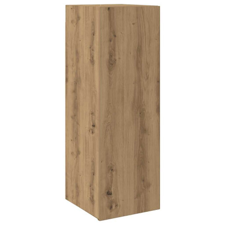 vidaXL Tv-meubel 30,5x30x90 cm bewerkt hout artisanaal eikenkleurig afbeelding2 - 1