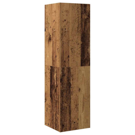 vidaXL Tv-meubel 30,5x30x110 cm bewerkt hout oud houtkleurig afbeelding2 - 1