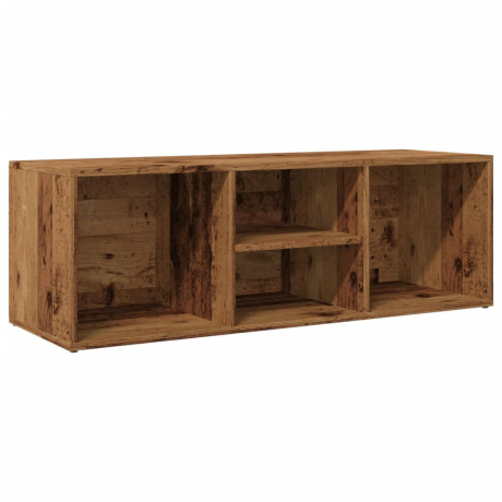 vidaXL Schoenenopbergbank 105x35x35 cm bewerkt hout oud houtkleurig afbeelding2 - 1