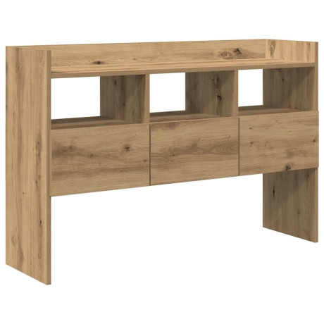 vidaXL Dressoir 105x30x70 cm bewerkt hout artisanaal eikenkleurig afbeelding2 - 1