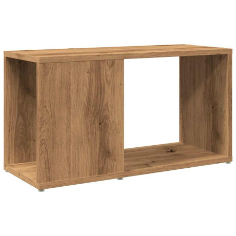 vidaXL Tv-meubel 60x24x32 cm bewerkt hout artisanaal eikenkleur afbeelding2 - 1
