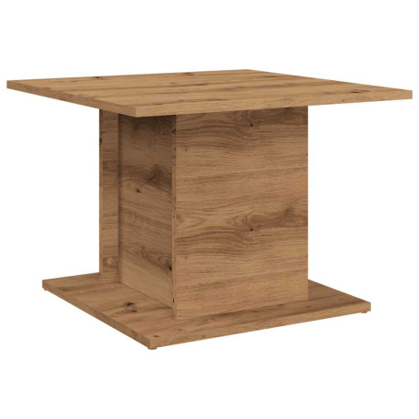 vidaXL Salontafel 55,5x55,5x40 cm bewerkt hout artisanaal eikenkleur afbeelding2 - 1