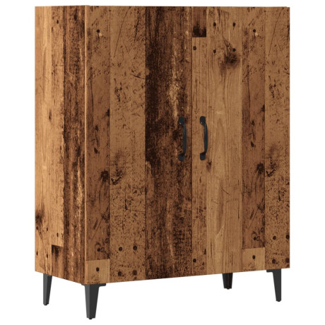 vidaXL Dressoir 70x34x90 cm bewerkt hout oud houtkleurig afbeelding2 - 1