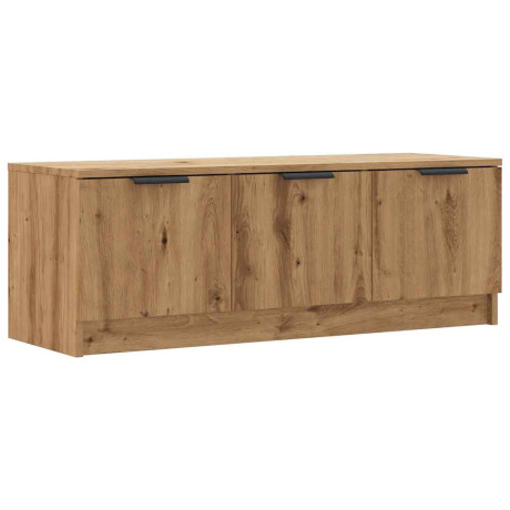 vidaXL Tv-meubel 102x35x36,5 cm bewerkt hout artisanaal eikenkleur afbeelding2 - 1