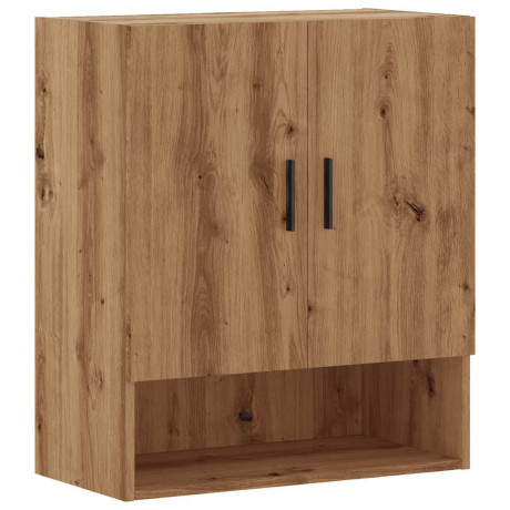 vidaXL Wandkast 60x31x70 cm bewerkt hout artisanaal eikenkleur afbeelding2 - 1
