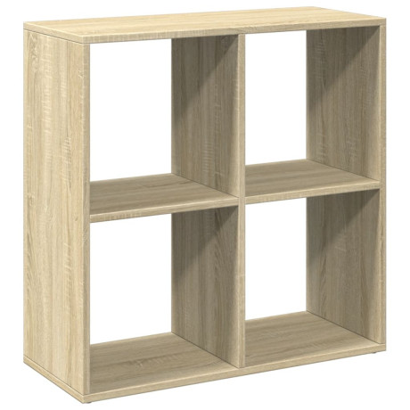 vidaXL Kamerscherm / boekenkast 69,5x29x69,5 cm hout sonoma eikenkleur afbeelding2 - 1