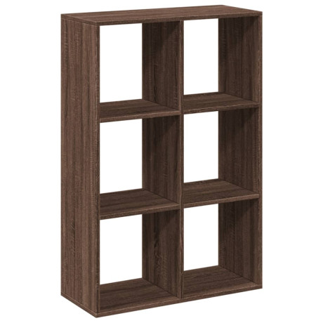 vidaXL Kamerscherm / boekenkast 69,5x29x103,5 cm hout bruin eikenkleur afbeelding2 - 1