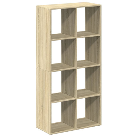 vidaXL Kamerscherm / boekenkast 69,5x29x137,5 cm hout sonoma eiken afbeelding2 - 1