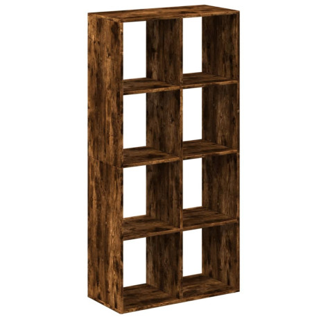 vidaXL Kamerscherm / boekenkast 69,5x29x137,5 cm hout gerookt eiken afbeelding2 - 1