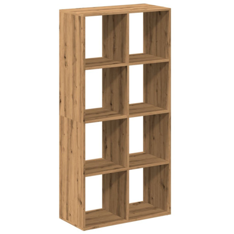 vidaXL Kamerscherm / boekenkast 69,5x29x137,5 cm hout artisanaal eiken afbeelding2 - 1