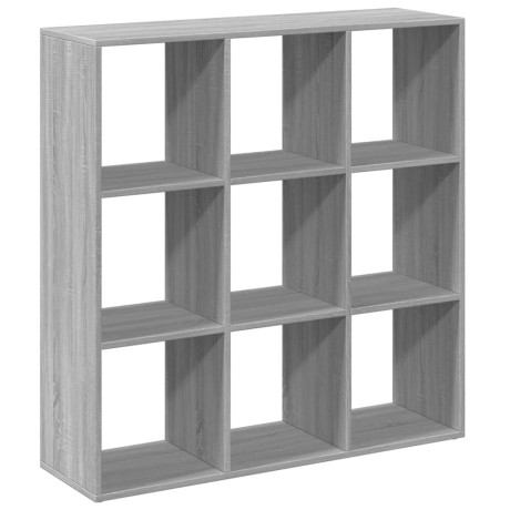 vidaXL Kamerscherm / boekenkast 102x29x103,5 cm hout grijs sonoma afbeelding2 - 1