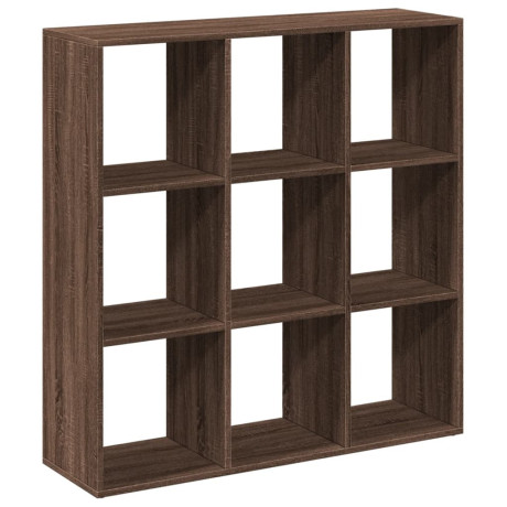 vidaXL Kamerscherm / boekenkast 102x29x103,5 cm hout bruin eikenkleur afbeelding2 - 1