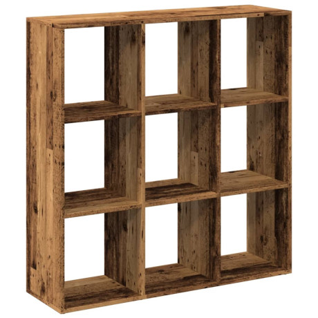 vidaXL Kamerscherm / boekenkast 102x29x103,5 cm hout oud houtkleurig afbeelding2 - 1