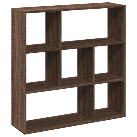 vidaXL Kamerscherm / boekenkast 102x29x103,5 cm hout bruin eikenkleur afbeelding2 - 1