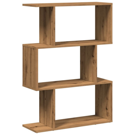 vidaXL Kamerscherm / boekenkast 3-laags 70x24x97 cm hout artisanaal afbeelding2 - 1