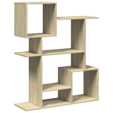 vidaXL Kamerscherm / boekenkast 92x29x112 cm hout sonoma eikenkleur afbeelding2 - 1