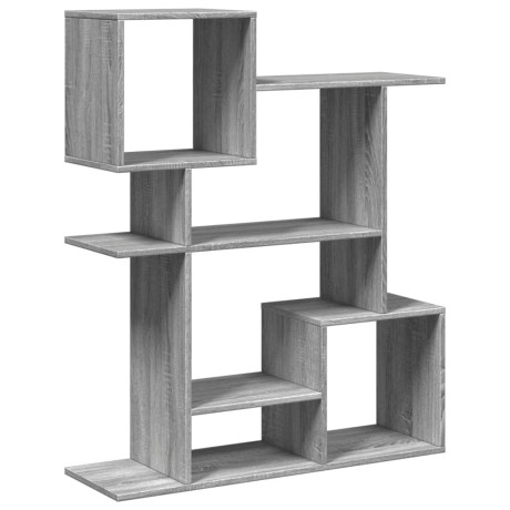 vidaXL Kamerscherm / boekenkast 92x29x112 cm hout grijs sonoma afbeelding2 - 1