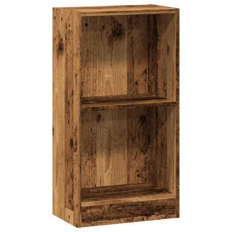 vidaXL Boekenkast 40x24x76 cm bewerkt hout oud houtkleurig afbeelding2 - 1