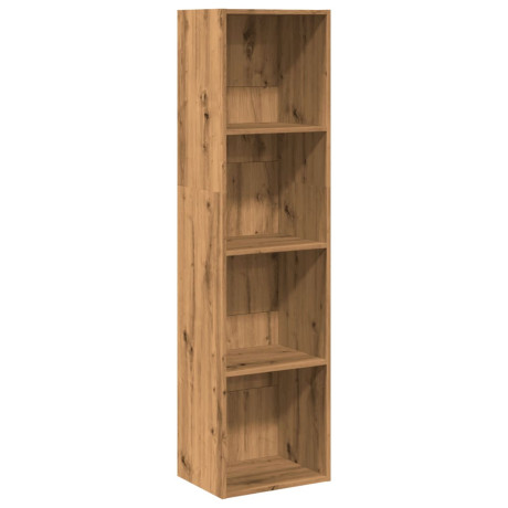 vidaXL Boekenkast 40x30x152 cm bewerkt hout artisanaal eikenkleurig afbeelding2 - 1