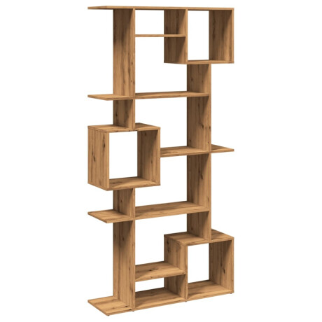 vidaXL Boekenkast 92x29x188 cm bewerkt hout artisanaal eikenkleur afbeelding2 - 1