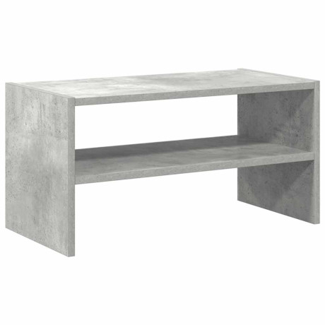vidaXL Schoenenrek stapelbaar 60x30x30,5 cm betongrijs afbeelding2 - 1