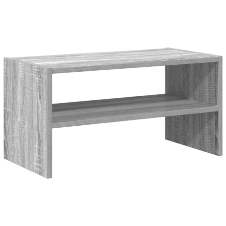vidaXL Schoenenrek stapelbaar 60x30x30,5 cm grijs sonoma eikenkleurig afbeelding2 - 1