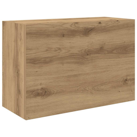 vidaXL Badkamerwandkast 60x25x40 cm bewerkt hout artisanaal eikenkleur afbeelding2 - 1