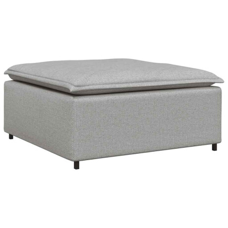 vidaXL Modulaire voetenbank module 100x100x48 cm wolkgrijs afbeelding2 - 1