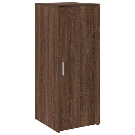 vidaXL Opbergkast 40x45x103,5 cm bewerkt hout bruin eikenkleurig afbeelding2 - 1