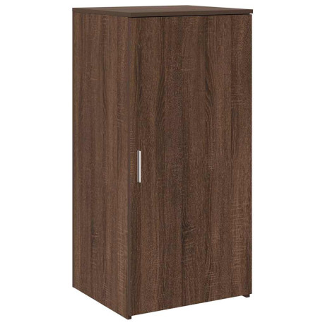 vidaXL Opbergkast 50x45x103,5 cm bewerkt hout bruin eikenkleurig afbeelding2 - 1