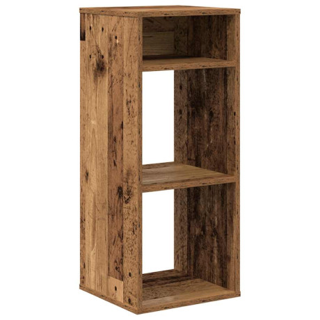 vidaXL Boekenkast 34x31x80 cm bewerkt hout oud houtkleurig afbeelding2 - 1