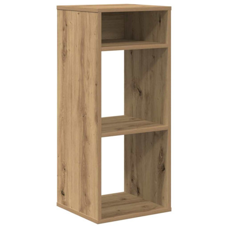 vidaXL Boekenkast 34x31x80 cm bewerkt hout artisanaal eikenkleur afbeelding2 - 1