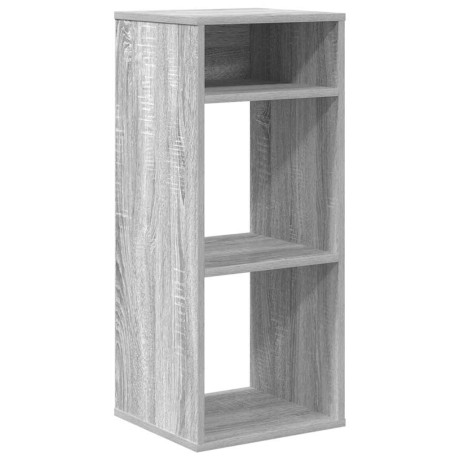 vidaXL Boekenkast 34x31x80 cm bewerkt hout grijs sonoma eikenkleurig afbeelding2 - 1