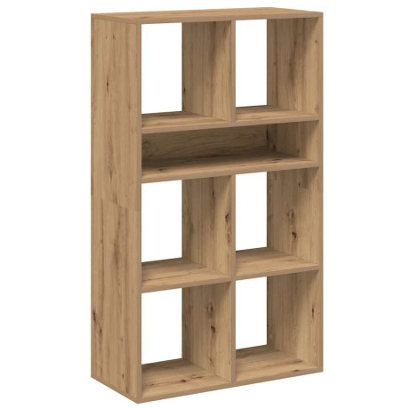 vidaXL Boekenkast 66x31x112 cm bewerkt hout artisanaal eikenkleur afbeelding2 - 1