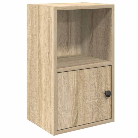 vidaXL Boekenkast 31x24x52 cm bewerkt hout sonoma eikenkleurig afbeelding2 - 1