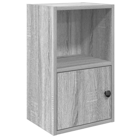 vidaXL Boekenkast 31x24x52 cm bewerkt hout grijs sonoma eikenkleurig afbeelding2 - 1