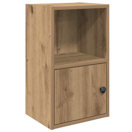 vidaXL Boekenkast 31x24x52 cm bewerkt hout artisanaal eikenkleurig afbeelding2 - 1