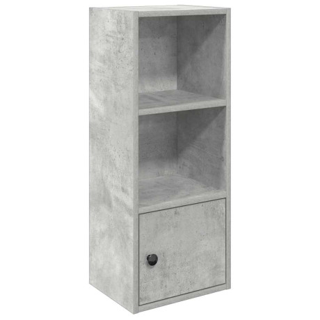 vidaXL Boekenkast 31x24x77 cm bewerkt hout betongrijs afbeelding2 - 1
