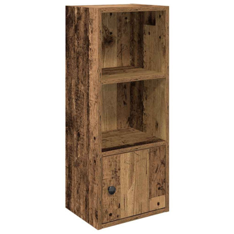 vidaXL Boekenkast 31x24x77 cm bewerkt hout oud houtkleurig afbeelding2 - 1