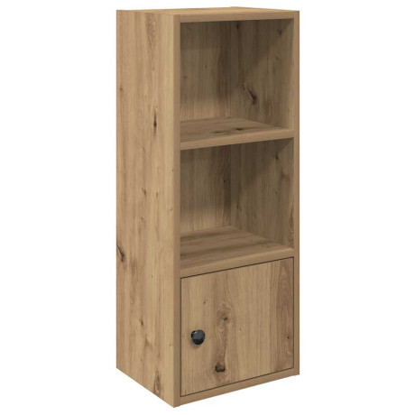 vidaXL Boekenkast 31x24x77 cm bewerkt hout artisanaal eikenkleurig afbeelding2 - 1