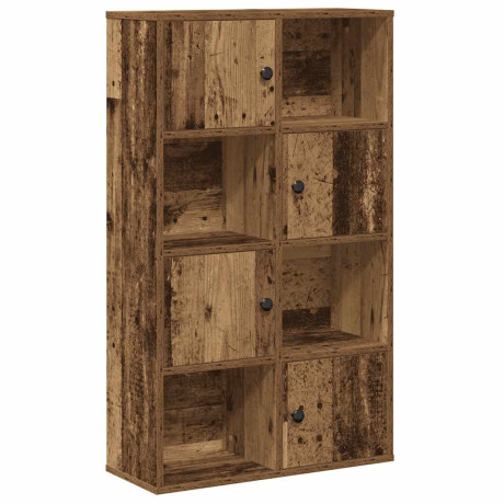 vidaXL Boekenkast 60x24x101,5 cm bewerkt hout oud houtkleurig afbeelding2 - 1