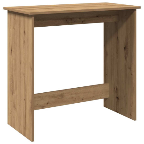 vidaXL Bureau 80x40x75 cm bewerkt hout artisanaal eikenkleurig afbeelding2 - 1