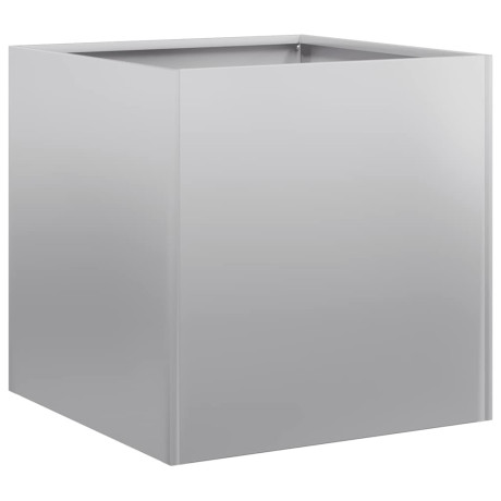 vidaXL Plantenbak 40x40x40 cm gegalvaniseerd staal afbeelding2 - 1