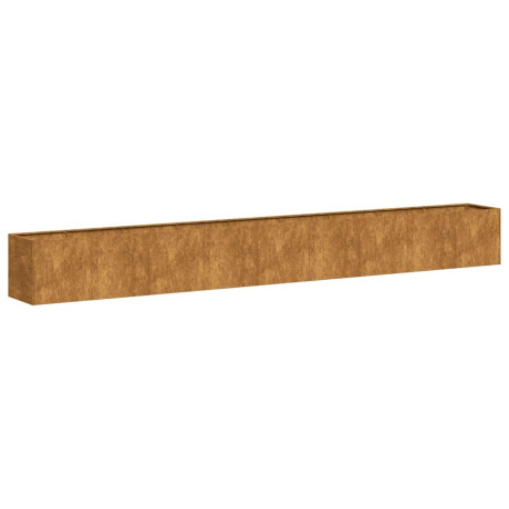 vidaXL Plantenbak roestig 360x40x40 cm weervast staal afbeelding2 - 1