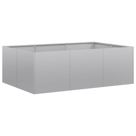 vidaXL Plantenbak 120x80x40 cm gegalvaniseerd staal afbeelding2 - 1