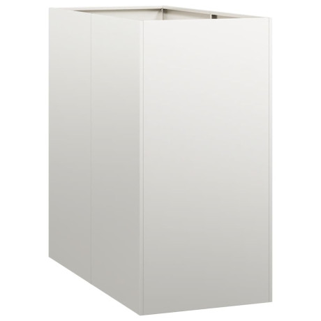 vidaXL Plantenbak 40x80x80 cm roestvrij staal afbeelding2 - 1