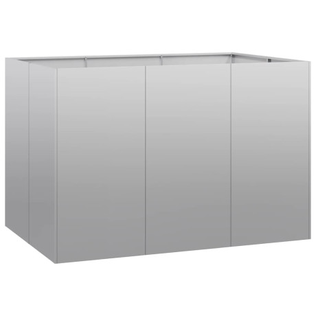 vidaXL Plantenbak 120x80x80 cm gegalvaniseerd staal afbeelding2 - 1